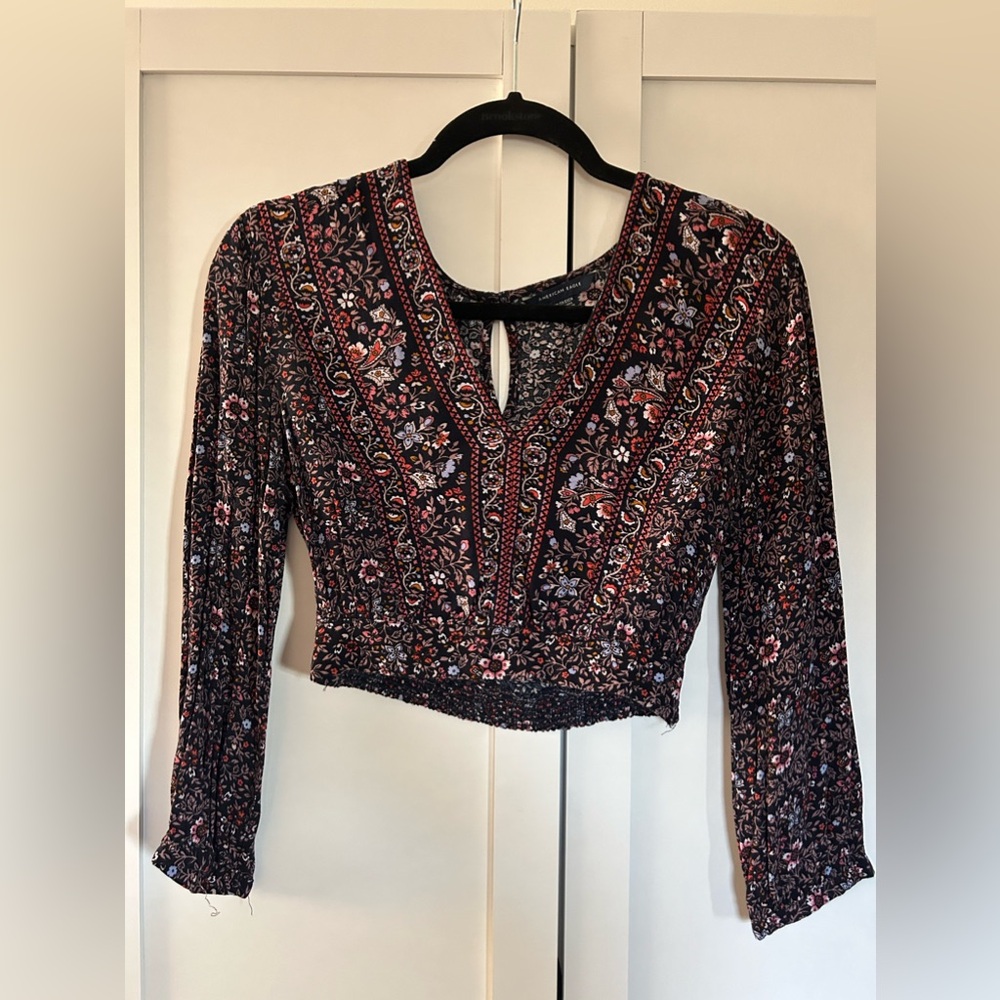 American Eagle Floral Top